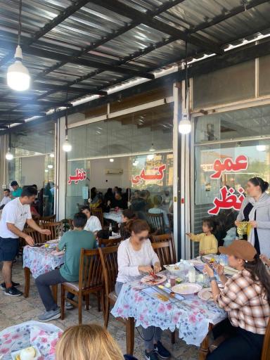 عکس کته کبابی ساحلی عمو نظر