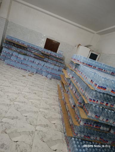 عکس انبار آب معدنی شرکت آبیار