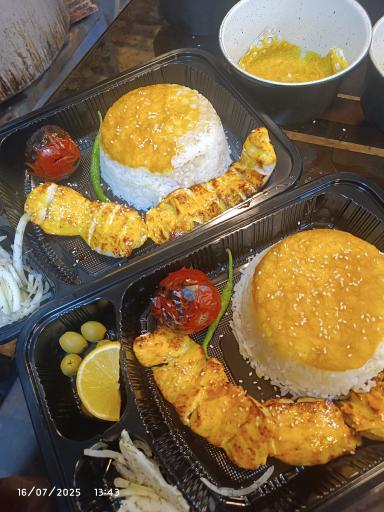 عکس کترینگ سینی پر 