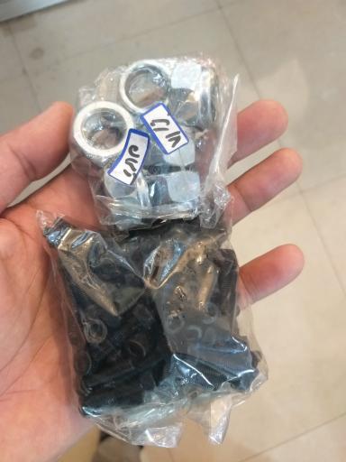 عکس پیچ و مهره  عضدی