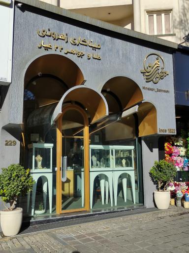عکس میناکاری و جواهری زهرونی
