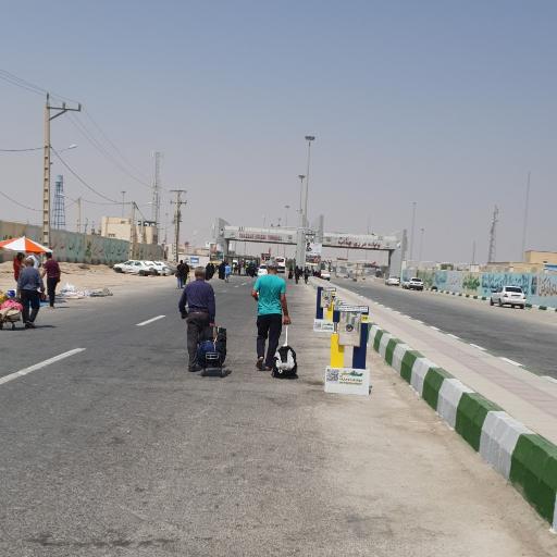 عکس پایانه مرزی چذابه