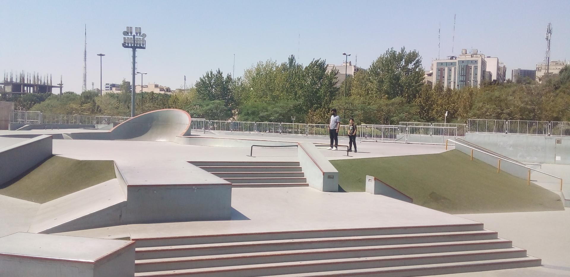 عکس زمین اسکیت پارک