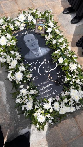 عکس مزار رامین کاشانی