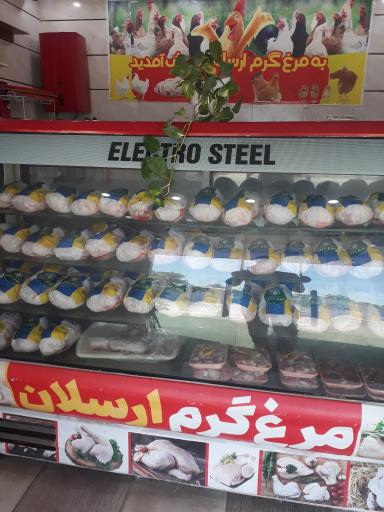 عکس مرغ گرم ارسلان