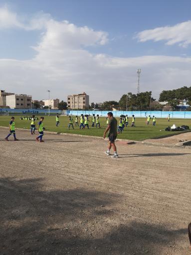 عکس زمین فوتبال تختی