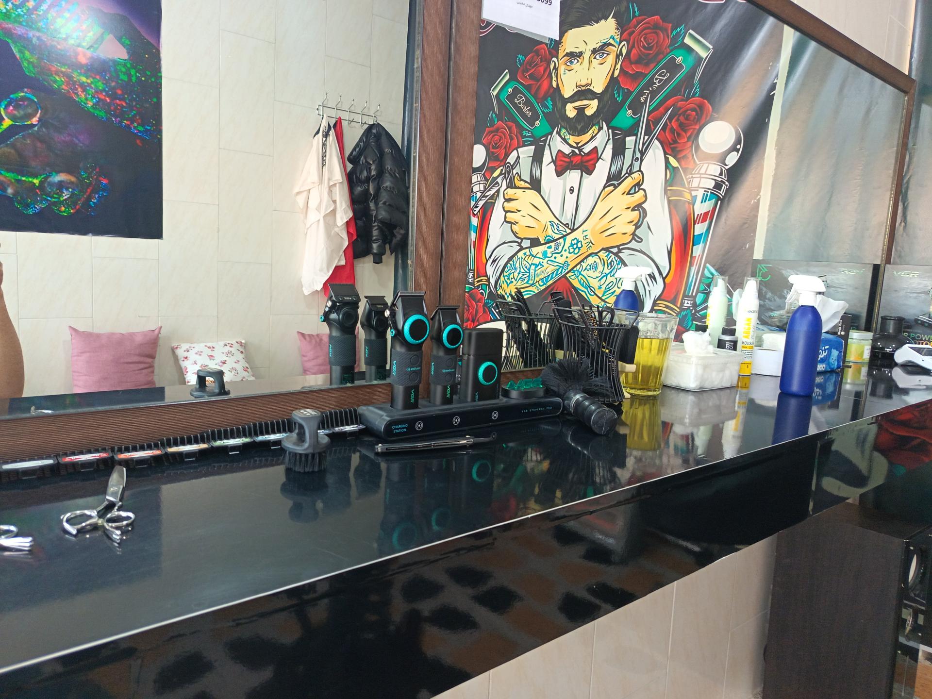 عکس پیرایش مهدی 