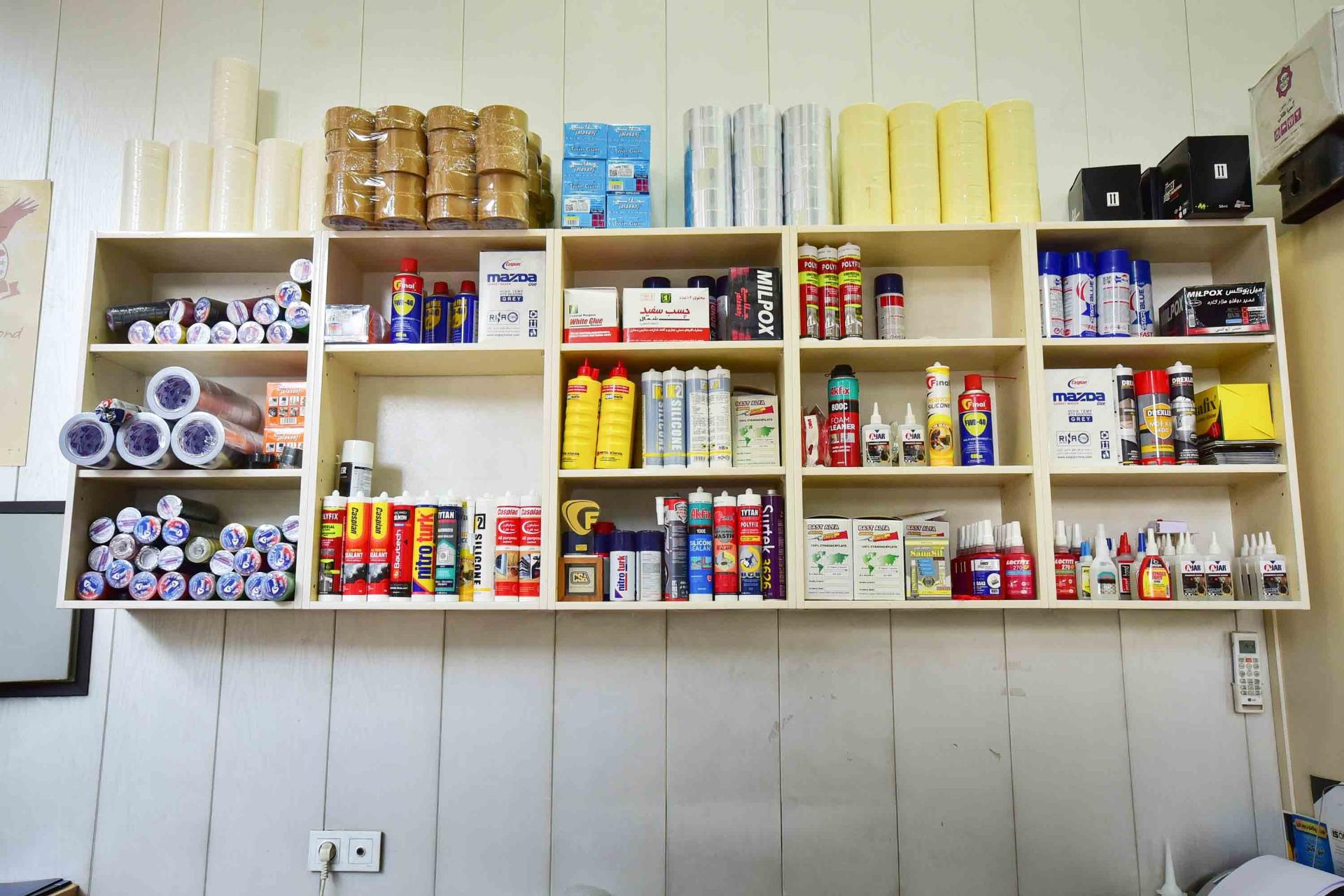 عکس چسب بانک