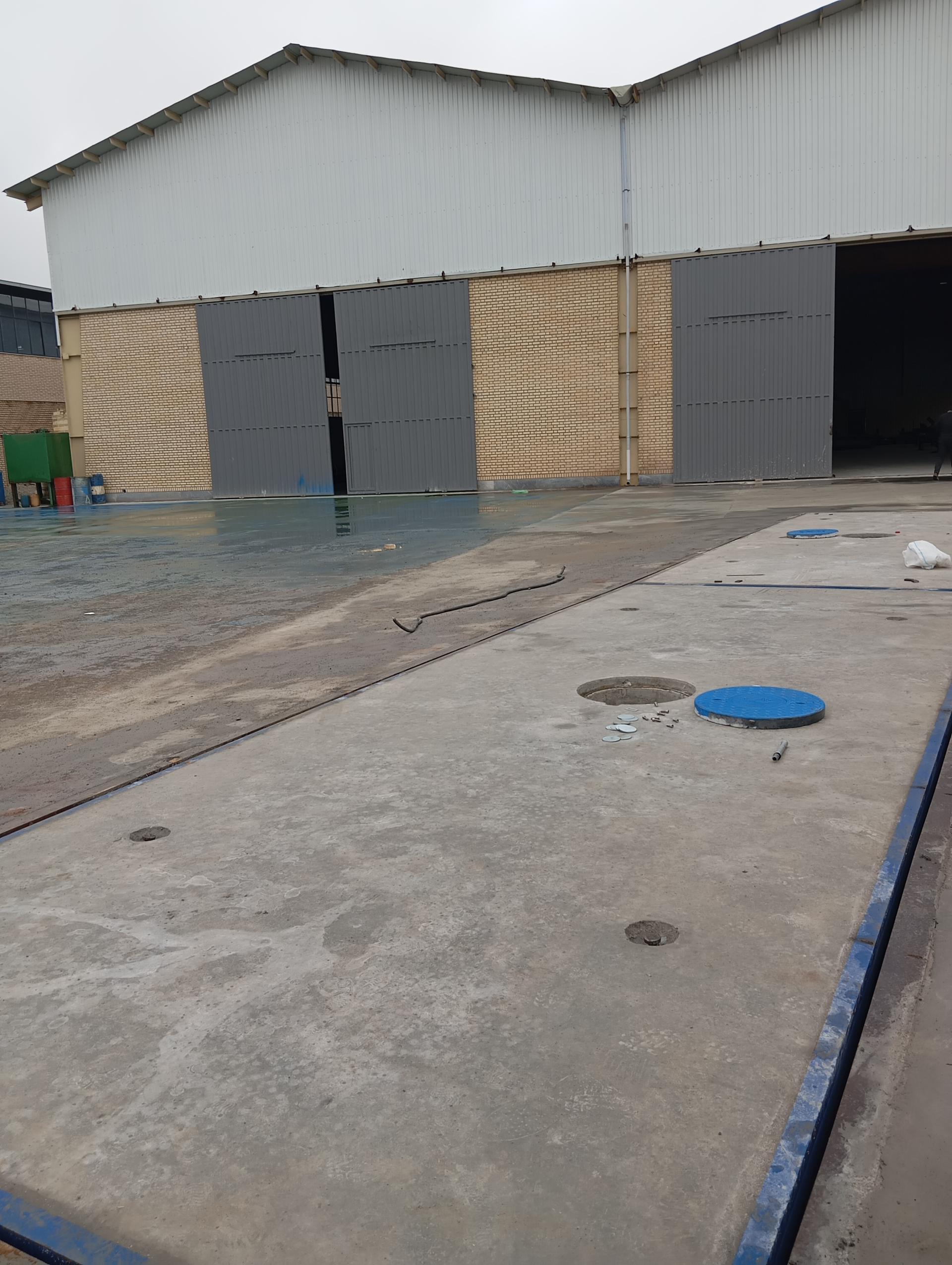 عکس باسکول 60 تنی شهرک قاسم سلیمانی آیلار سوله