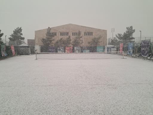 عکس زمین تنیس خاکی