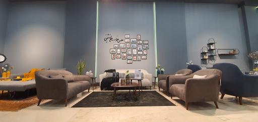 عکس مبلمان خانگی نیلپر