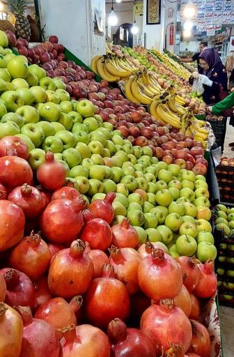 عکس بازار میوه و تره بار سبلان
