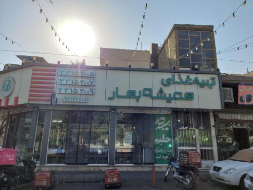 عکس تهیه غذا همیشه بهار