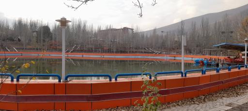 عکس دریاچه مرکز تفریحی اقامتی شرکت نفت