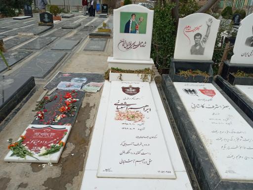 عکس آرامگاه ابراهیم آشتیانی