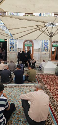 عکس مسئول هماهنگی امور صحن آزادی