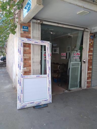 عکس پنجره دوجداره و توری تک