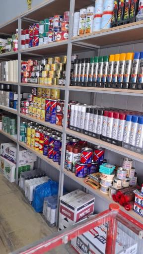 چسب و رنگ گوئینی