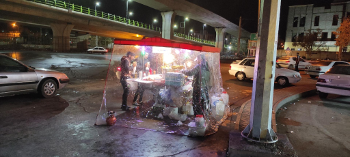 عکس فلافل سمبوسه باقالی لبو عمو حسین 