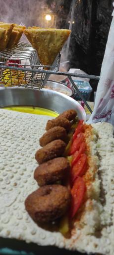 عکس فلافل سمبوسه باقالی لبو عمو حسین 