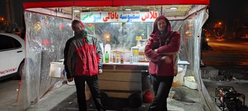 عکس فلافل سمبوسه باقالی لبو عمو حسین 