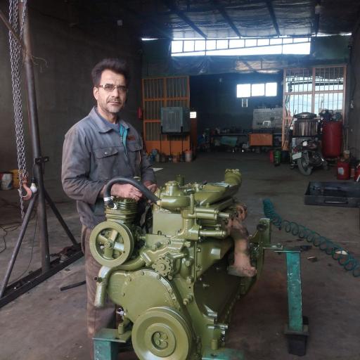 عکس تعمیرگاه خودروهای سنگین ایران دیزل