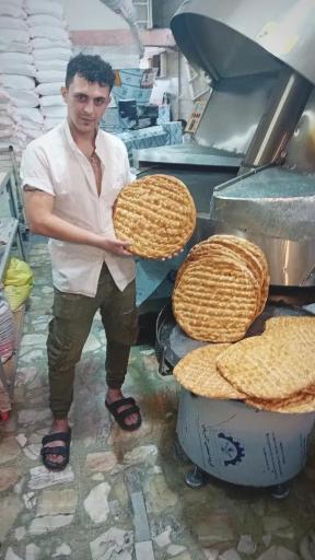 عکس نانوایی بربری