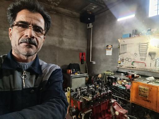عکس تعمیرگاه خودروهای سنگین ایران دیزل