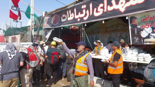 عکس موکب شهدای ارتباطات