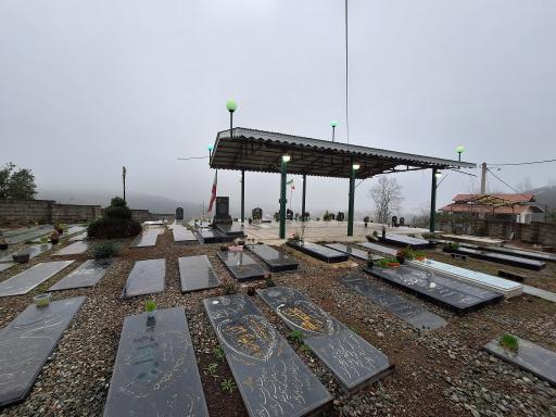 عکس گلزار شهدای کوشکوه