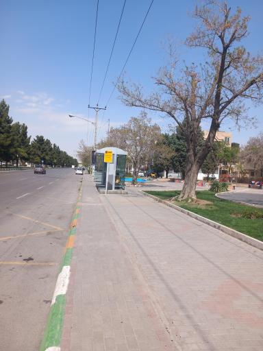 عکس ایستگاه اتوبوس شهید رستمی 18