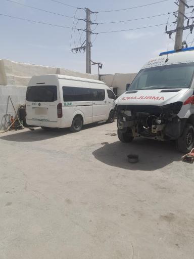 عکس تعمیرگاه ون علی اکبری