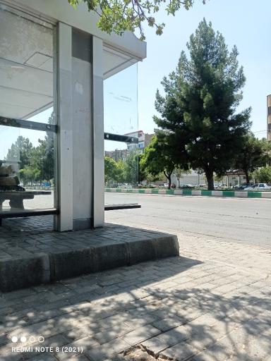 عکس ایستگاه اتوبوس شهید رستمی 18