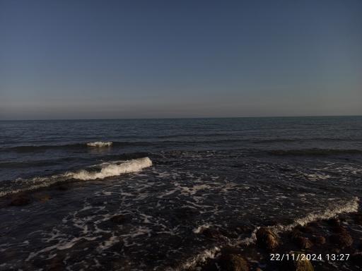 عکس ساحل خلج رامسر