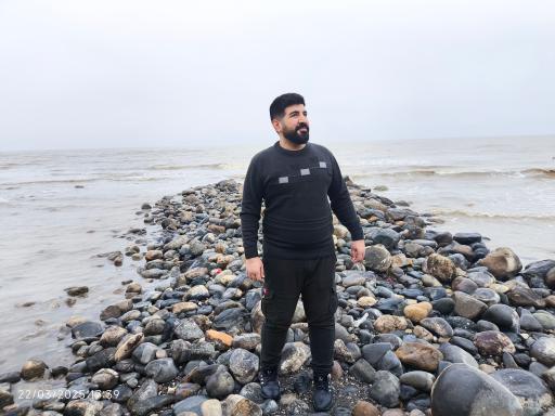 عکس ساحل خلج رامسر