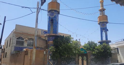 عکس مسجد گلدسته