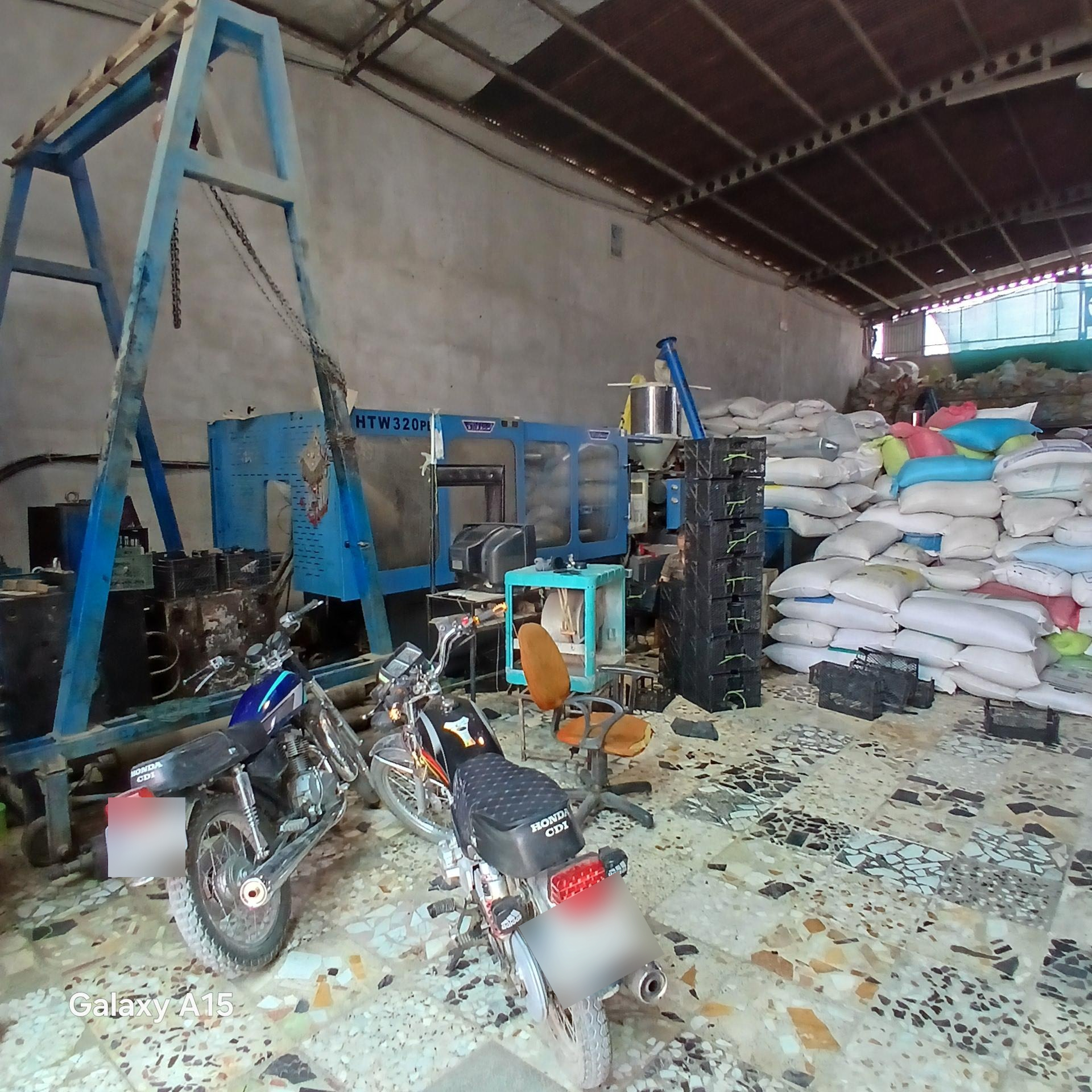 عکس کارگاه سبد زنی مهدی خلیلیان 