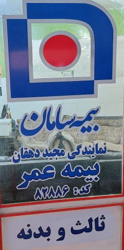 عکس بیمه سامان نمایندگی دهقان
