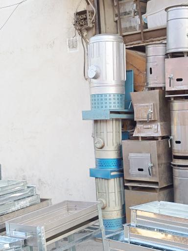 عکس تولیدی منقل و بخاری هیزمی 