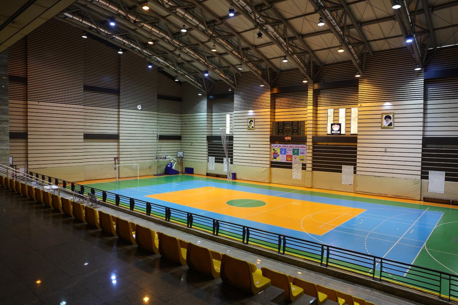 عکس سالن ورزشی مجموعه موج