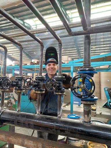 عکس شرکت گازرسانی الماس شعله درخشان