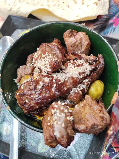 عکس کاسه کباب علی بابا