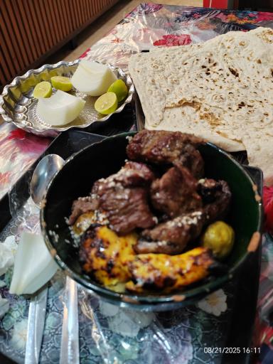 عکس کاسه کباب علی بابا