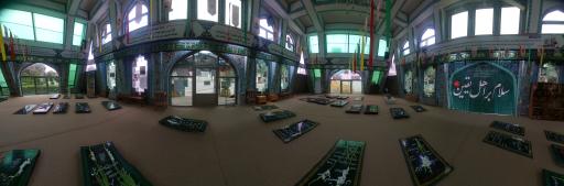 عکس گلزار شهدای مسجد جامع نور