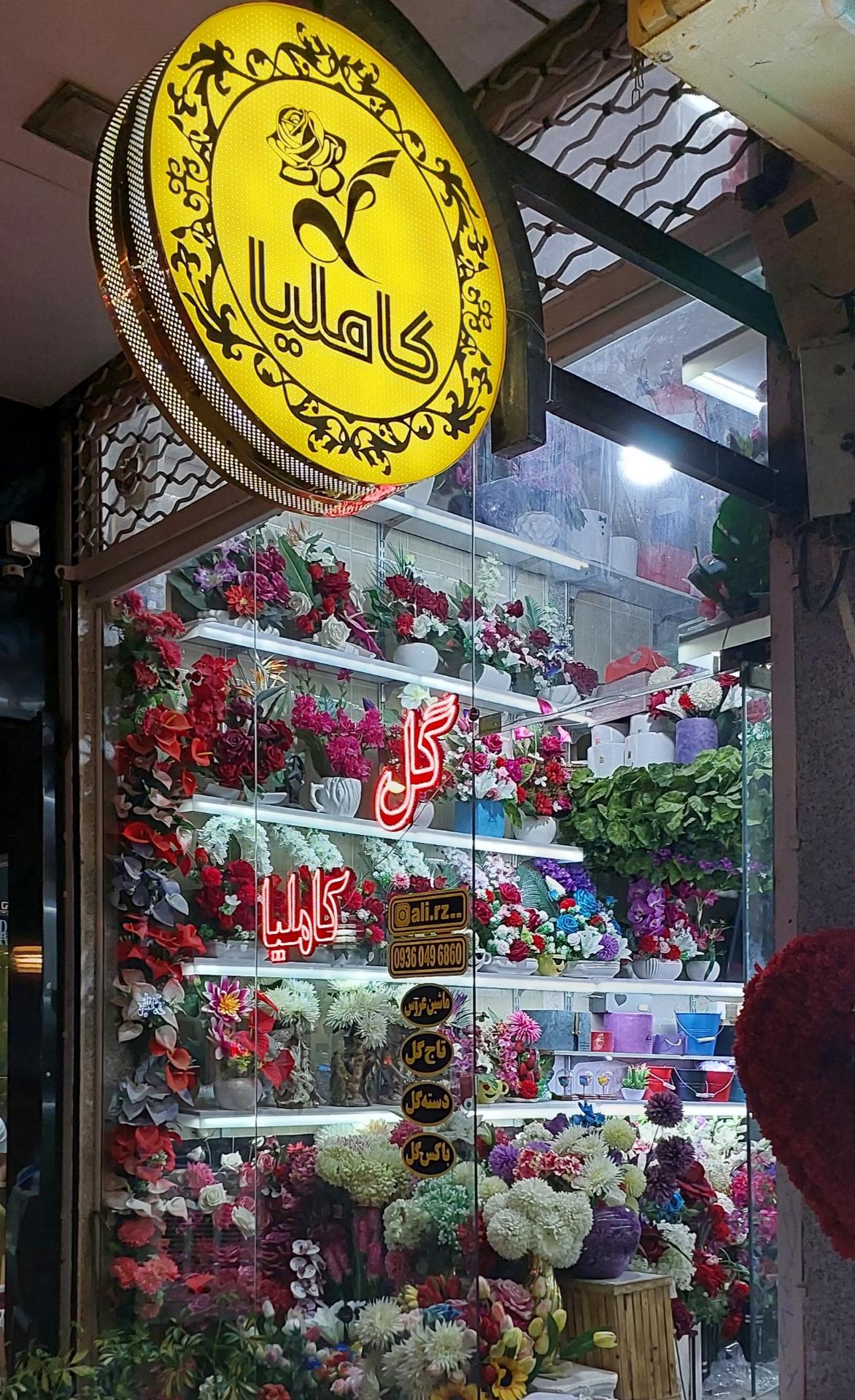 عکس گل فروشی کاملیا