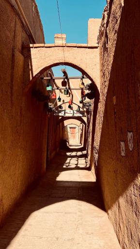 عکس بافت تاریخی شهر یزد(محله فهادان)