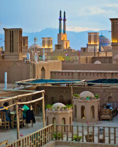 عکس بافت تاریخی شهر یزد(محله فهادان)