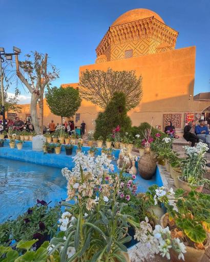 عکس بافت تاریخی شهر یزد(محله فهادان)