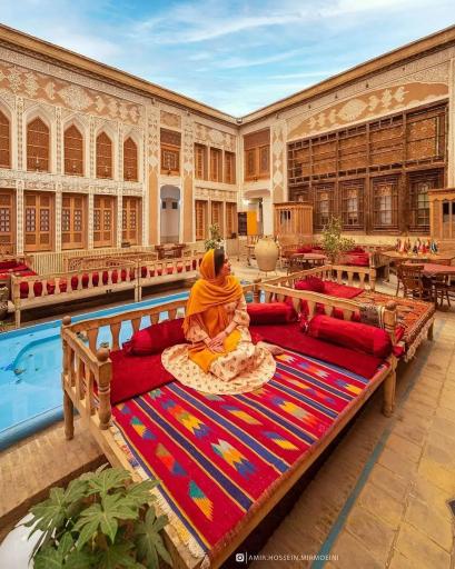 عکس بافت تاریخی شهر یزد(محله فهادان)