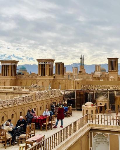 عکس بافت تاریخی شهر یزد(محله فهادان)